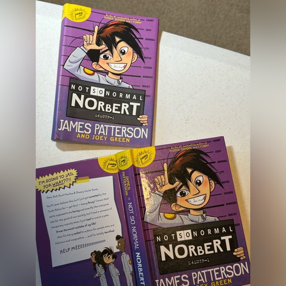 Not So Normal Norbert by James Patterson and Joey Green Hardback Book - Picture 8 of 8